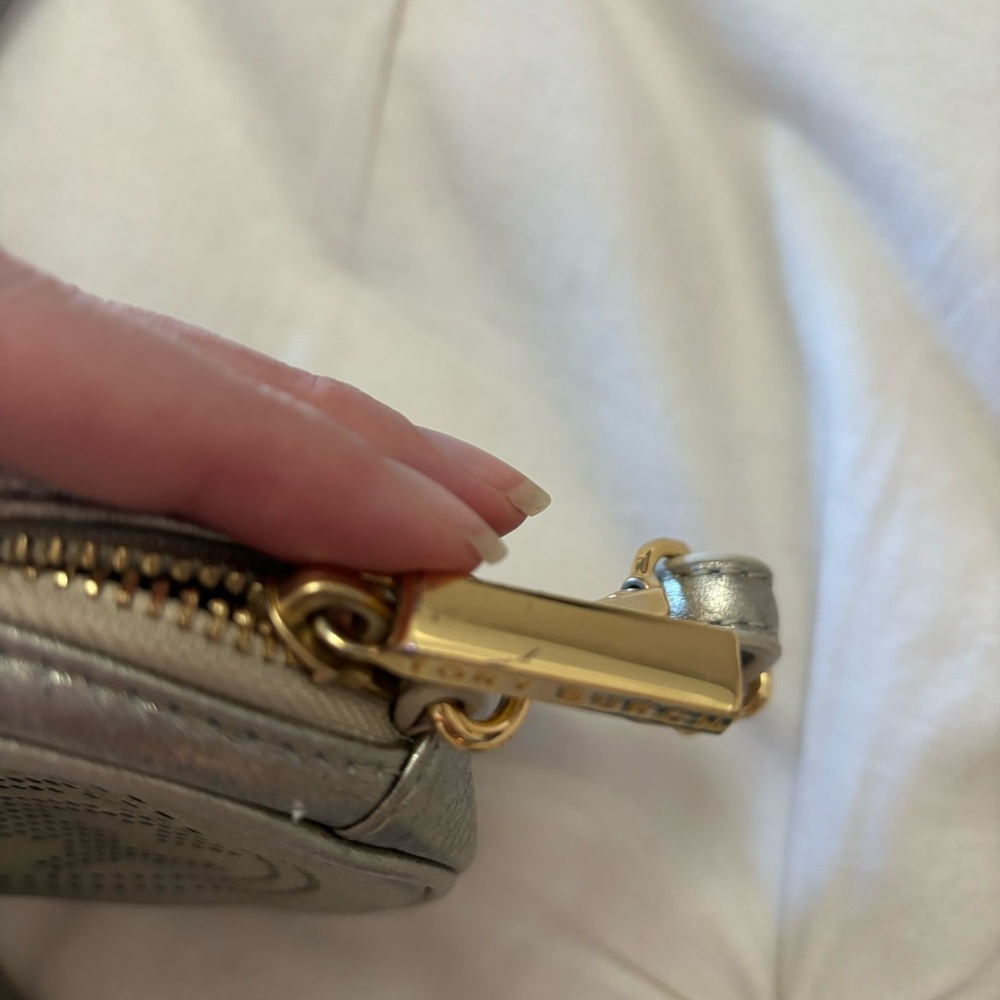 Tory Burch Perforated Round Crossbody Purse - Picture 8 of 15